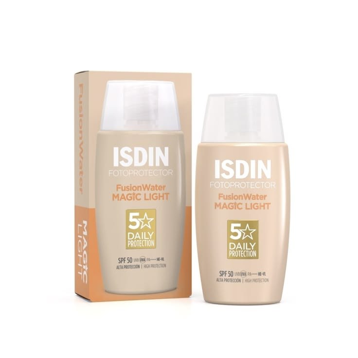 ضد آفتاب ISDIN Fusion Water MAGIC Light SPF 50