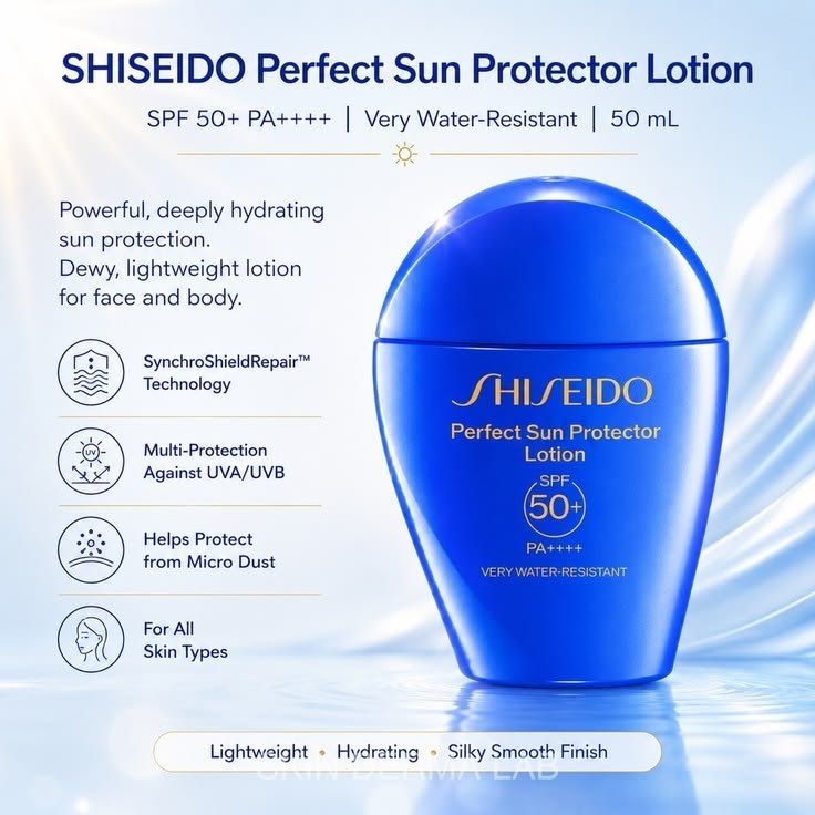 ضد آفتاب شیسیدو | Shiseido Expert Sun Protector Lotion SPF 50+